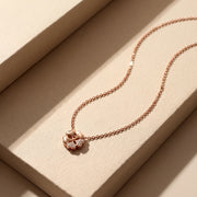 Rose Gold Blossom Necklace