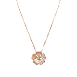 Rose Gold Blossom Necklace
