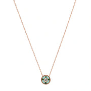 Emerald Halo Jewelry Set
