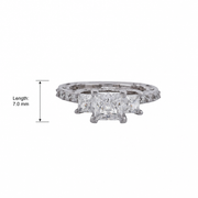 Celestial Princess Cut Ring