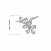 Celestial Floral Open Ring