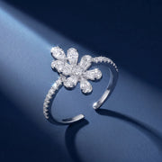 Celestial Floral Open Ring