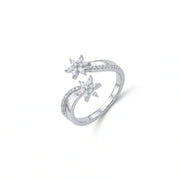 Celestial Bloom Open Ring