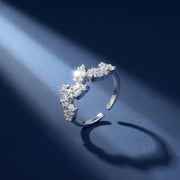 Celestial Pear Cluster Ring