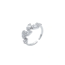 Celestial Pear Cluster Ring