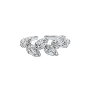 Celestial Pear Cluster Ring