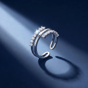 Celestial Dual Curve Ring