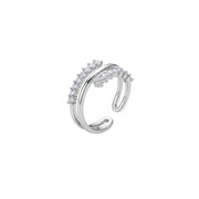Celestial Dual Curve Ring