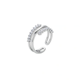 Celestial Dual Curve Ring
