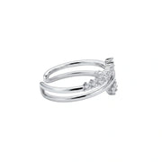 Celestial Dual Curve Ring