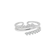 Celestial Dual Curve Ring
