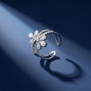 Radiant Blossom Wrap Ring