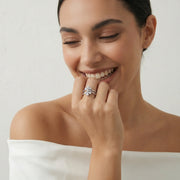 Radiant Blossom Wrap Ring