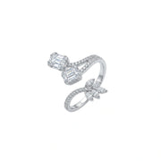 Celestial Dual Bloom Ring