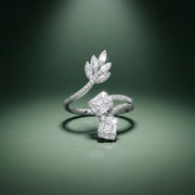 Celestial Dual Bloom Ring