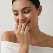 Radiant Chain Link Wrap Ring