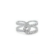 Radiant Chain Link Wrap Ring