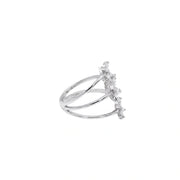 Celestial Floral Cluster Ring