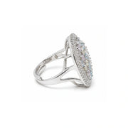 Pastel Halo Statement Ring