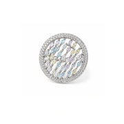 Pastel Halo Statement Ring