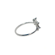 Celestial Snowflake Open Ring