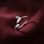Celestial Leaf Open Ring