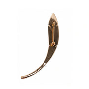 Rose Gold Chevron Brooch Pin