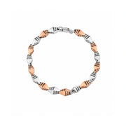 Rose Gold Dual Tone Bracelet