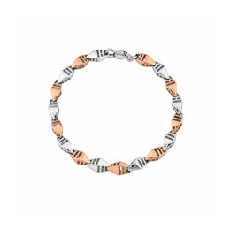 Rose Gold Dual Tone Bracelet