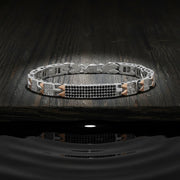 Obsidian Luxe Link Bracelet