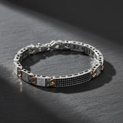 Obsidian Luxe Link Bracelet