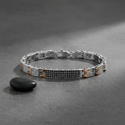 Obsidian Luxe Link Bracelet