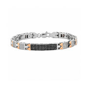 Obsidian Luxe Link Bracelet