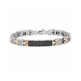 Obsidian Luxe Link Bracelet