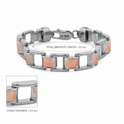 Rose Gold Link Chain Bracelet