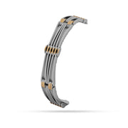 Elegant Two-Tone Sterling Silver Link Bracelet - 925 Jewellery