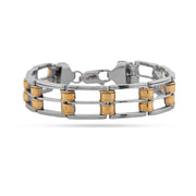 Monarch Sterling Silver & Gold-Tone Bracelet Jewellery