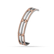 Iconic Sterling Silver & Rose Gold Bracelet - Premium Jewelry