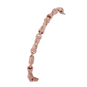 Rose Gold Twisted Link Bracelet