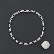 Diamond Link Chain Bracelet