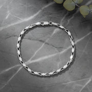 Diamond Link Chain Bracelet