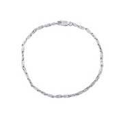 Elegant Twist Link Bracelet