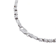 Elegant Diamond Cut Bracelet