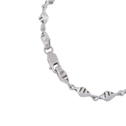 Elegant Helix Link Bracelet