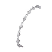 Elegant Helix Link Bracelet