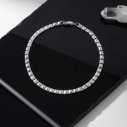 Elegant Pyramid Link Bracelet