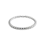 Elegant Pyramid Link Bracelet