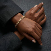 Golden Mesh Link Bracelet
