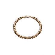 Golden Mesh Link Bracelet