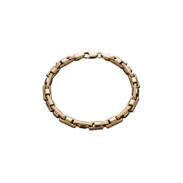 Golden Mesh Link Bracelet